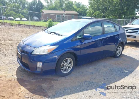 2010 Toyota Prius из США, поврежденный, VIN JTDKN3DU9A0060255